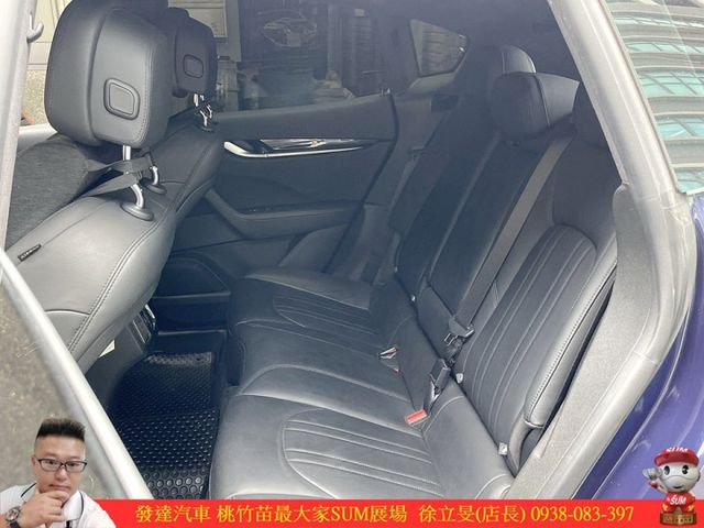 瑪莎拉蒂 LEVANTE ELITE 2021年 3.0 藍 9166  第6張相片