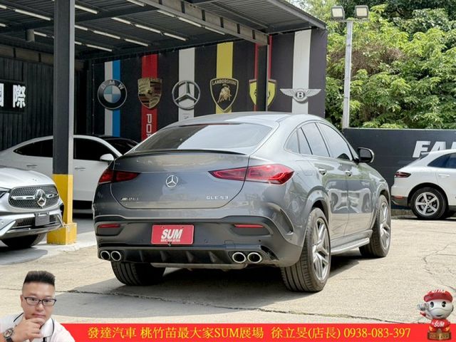 BENZ GLE53 4MATIC 油電 2021年 3.0 灰 7728  第19張相片