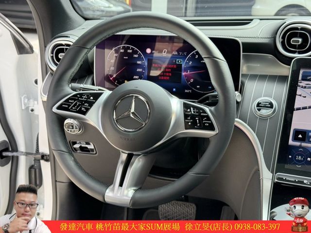 BENZ GLC200 4MATIC COUPE 2024年 2.0 白 0903  第9張相片