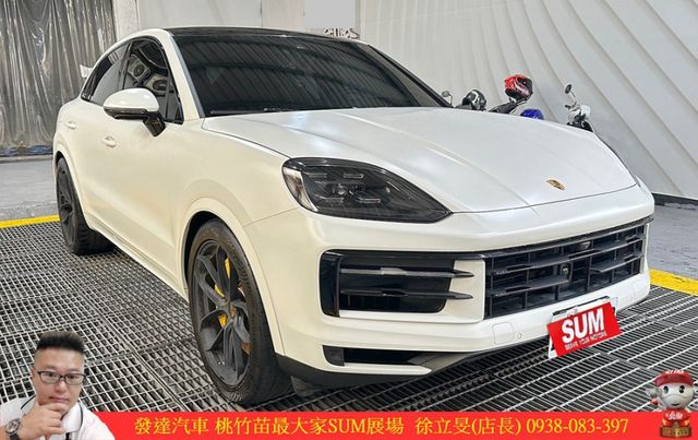 PORSCHE CAYENNE COUPE 2024年 3.0 白 3888  第2張相片