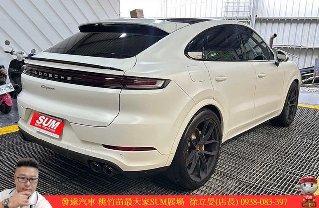 PORSCHE CAYENNE COUPE 2024年 3.0 白 3888  第19張相片