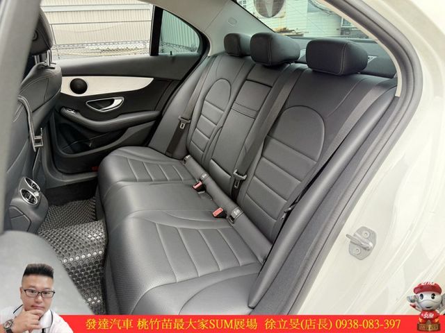BENZ C200 油電 2019年10月 1.5 白 6658  第6張相片