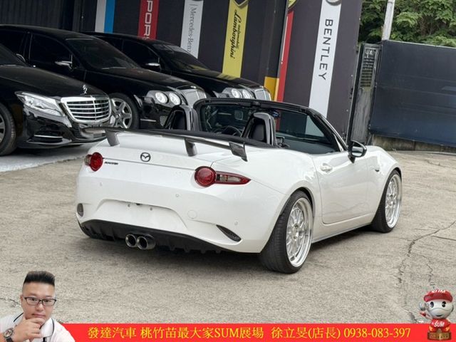 馬自達 MX5 敞篷式 2016年 2.0 紫 白 黑 0550  第11張相片