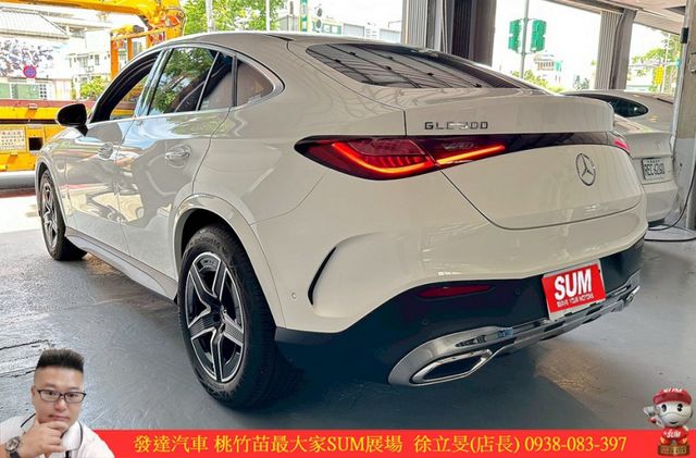 BENZ GLC300 COUPE 油電 2023年 2.0 白 0886  第12張相片