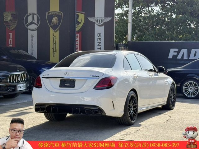 BENZ AMG C63S 2021年 4.0 白 0889 旭呈  第19張相片