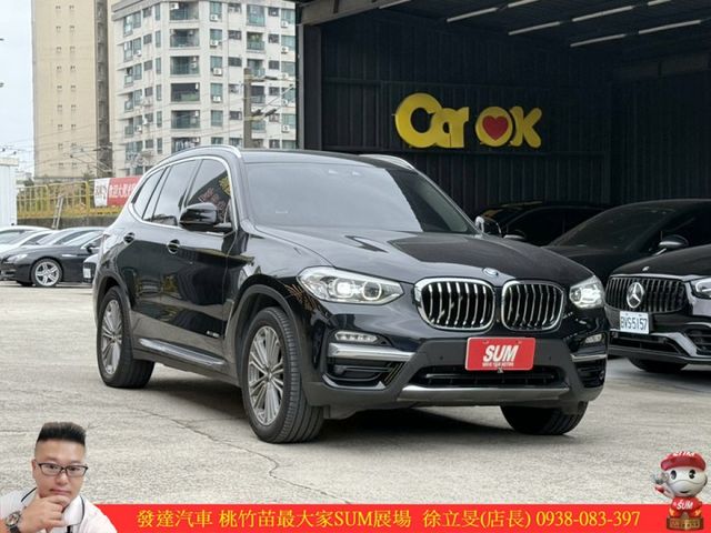 BMW X3 30I 2017年10月 2.0 黑 1998 順  第2張相片
