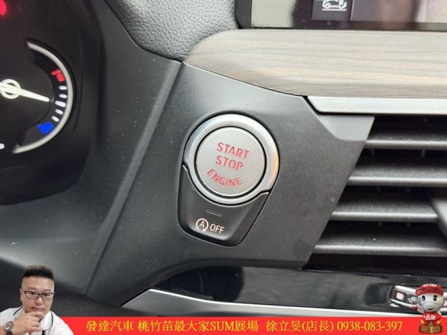 BMW X3 30I 2017年10月 2.0 黑 1998 順  第14張相片