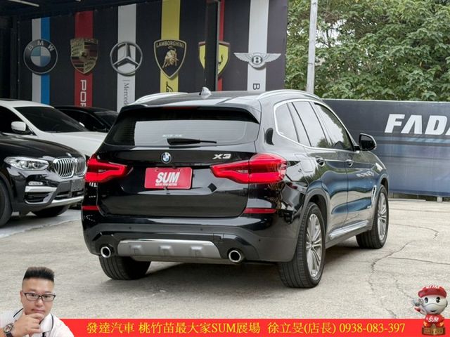 BMW X3 30I 2017年10月 2.0 黑 1998 順  第19張相片