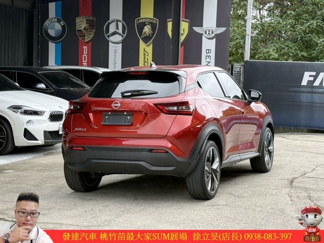 日產 JUKE 2022年 1.0 深紅 2078  第16張相片
