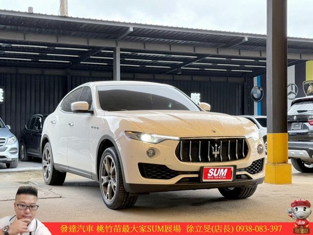 瑪莎拉蒂 LEAVANTE 2020年9月 3.0 白 7750 順  第2張相片