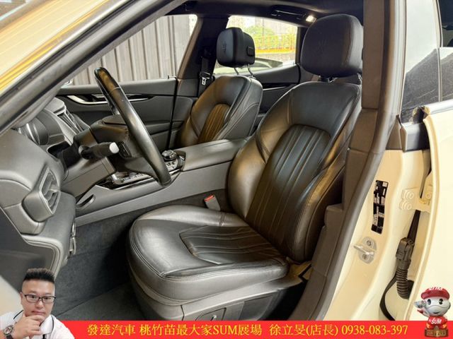 瑪莎拉蒂 LEAVANTE 2020年9月 3.0 白 7750 順  第5張相片