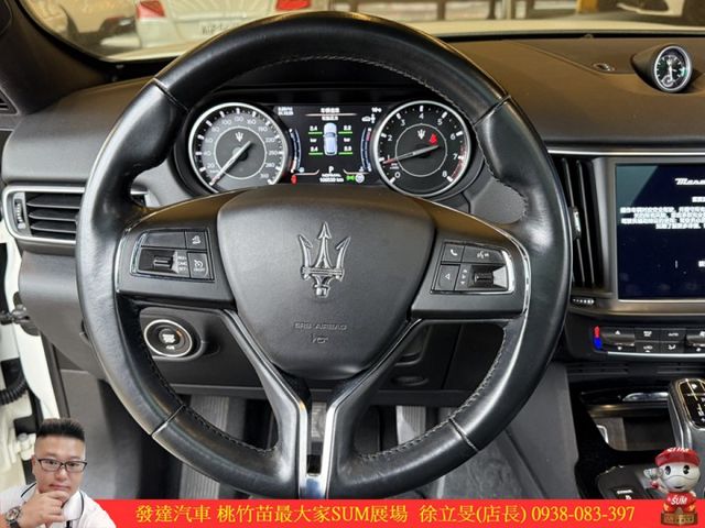 瑪莎拉蒂 LEAVANTE 2020年9月 3.0 白 7750 順  第10張相片