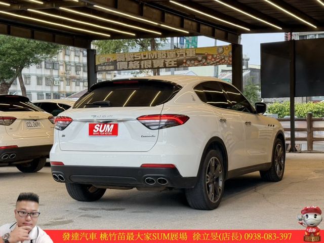 瑪莎拉蒂 LEAVANTE 2020年9月 3.0 白 7750 順  第17張相片