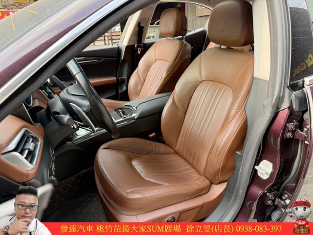 瑪莎拉蒂 GHIBLI 柴油 2015年 3.0 紅 1511 順  第5張相片