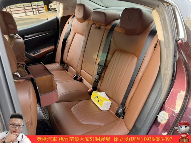 瑪莎拉蒂 GHIBLI 柴油 2015年 3.0 紅 1511 順  第6張相片