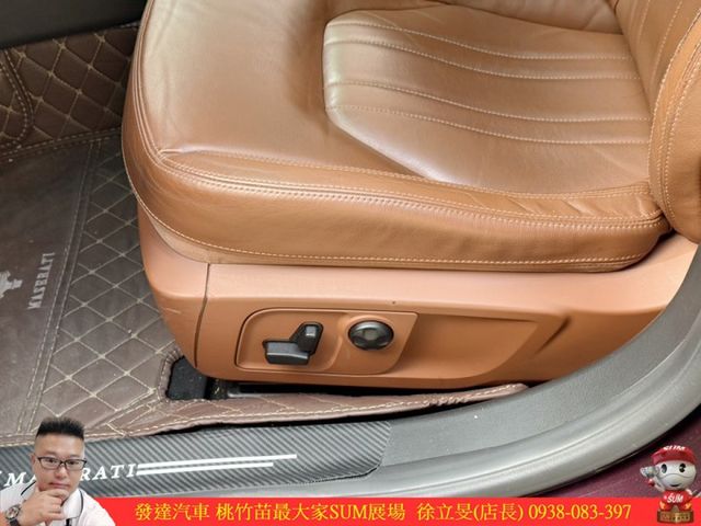 瑪莎拉蒂 GHIBLI 柴油 2015年 3.0 紅 1511 順  第8張相片