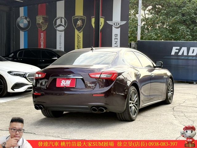 瑪莎拉蒂 GHIBLI 柴油 2015年 3.0 紅 1511 順  第19張相片