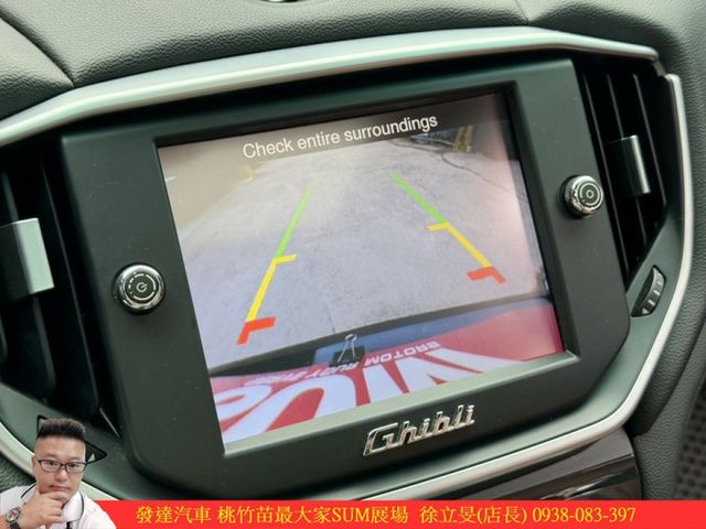 瑪莎拉蒂 GHIBLI 柴 2015年 3.0 藍 5778  第18張相片