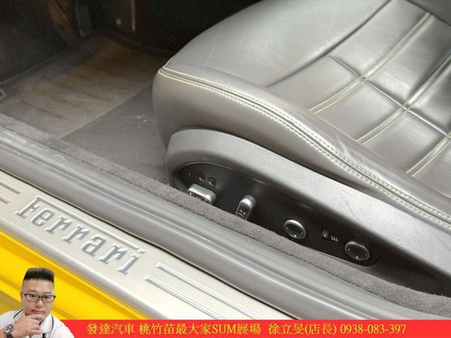 法拉利 CALIFORNIA 2015年 3.9 淺黃 黑 1668 寄  第6張相片