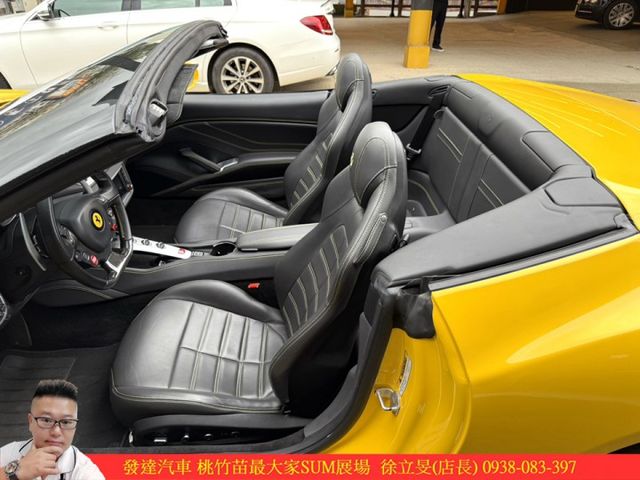 法拉利 CALIFORNIA 2015年 3.9 淺黃 黑 1668 寄  第11張相片