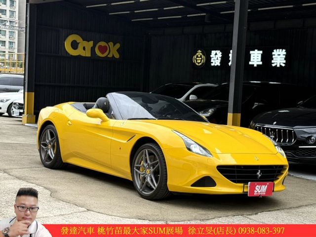 法拉利 CALIFORNIA 2015年 3.9 淺黃 黑 1668 寄  第12張相片