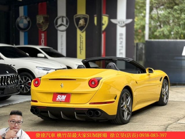 法拉利 CALIFORNIA 2015年 3.9 淺黃 黑 1668 寄  第14張相片