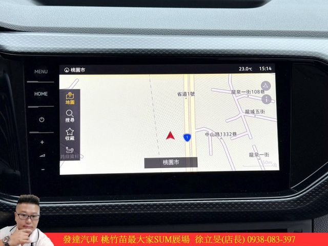 福斯 T-CROSS 2022年 1.0 綠 1831  第14張相片