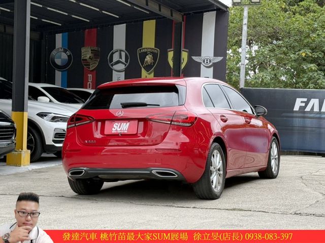 BENZ A200 2018年9月 1.3 紅 9885  第12張相片