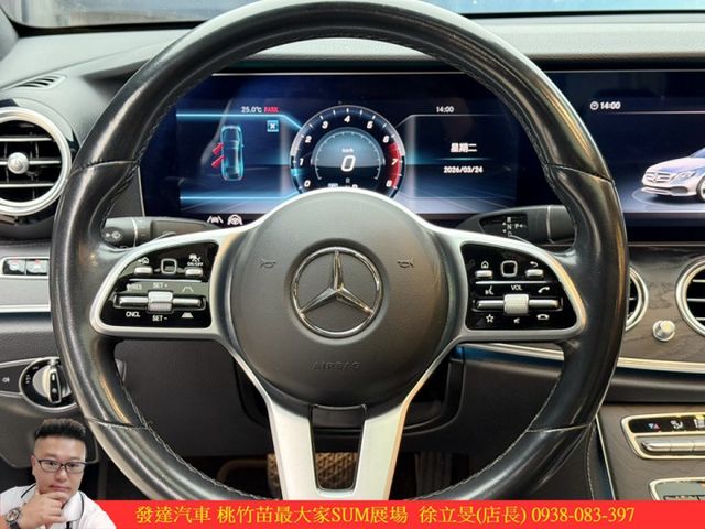 BENZ E350 2020年 2.0 黑 8696  第14張相片