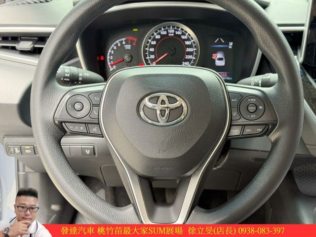 TOYOTA ALTIS 2022年 1.8 淺藍 0655  第9張相片