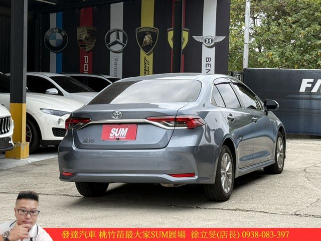 TOYOTA ALTIS 2022年 1.8 淺藍 0655  第15張相片