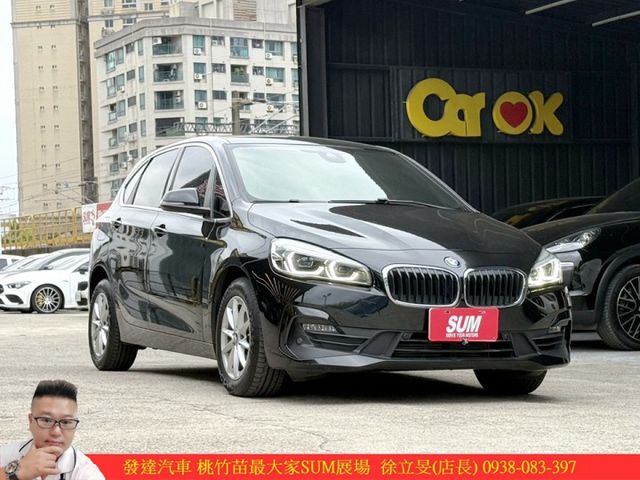 BMW 218I 2019年 1.5 黑 1581 附認  第2張相片