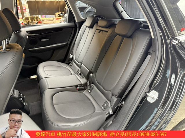 BMW 218I 2019年 1.5 黑 1581 附認  第5張相片