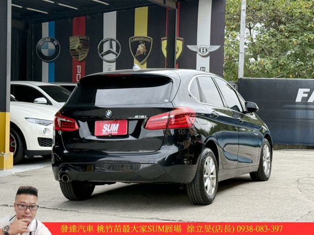 BMW 218I 2019年 1.5 黑 1581 附認  第17張相片