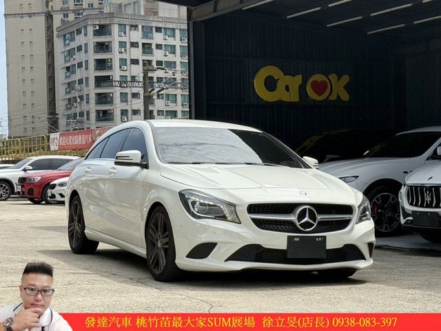 BENZ CLA200 SB  2015年 1.6 白 3707 順  第2張相片