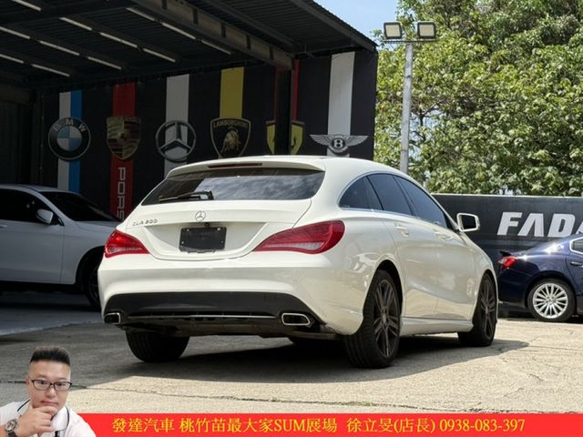 BENZ CLA200 SB  2015年 1.6 白 3707 順  第15張相片