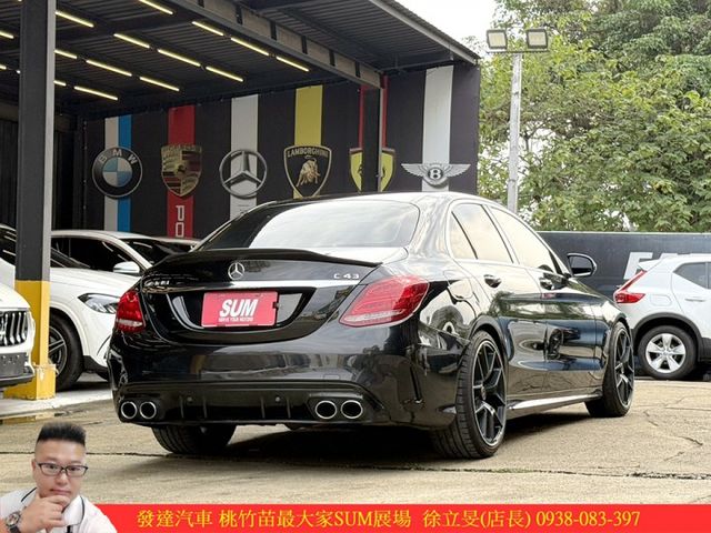 BENZ C200 2017年11月 2.0 黑 6080 順  第18張相片