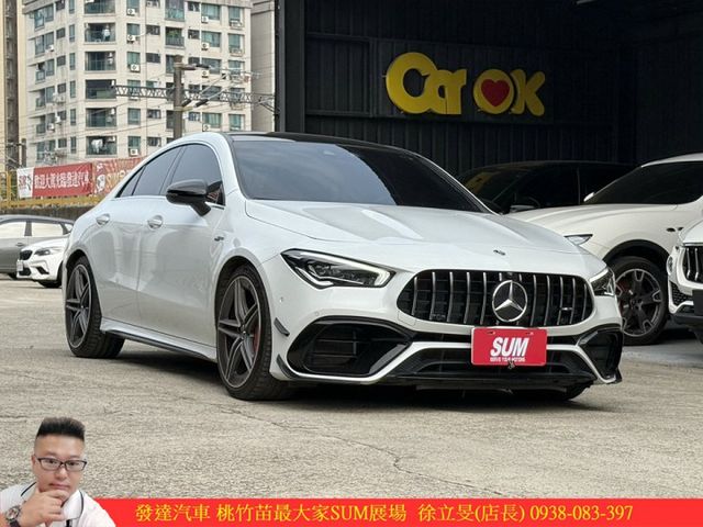 BENZ CLA45S 2020年 2.0 白 9866  第2張相片