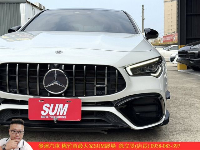 BENZ CLA45S 2020年 2.0 白 9866  第3張相片
