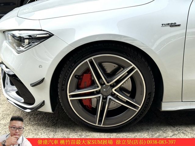 BENZ CLA45S 2020年 2.0 白 9866  第4張相片