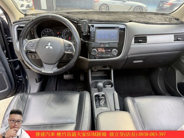 中華 OUTLANDER 2016年 2.4 黑 0391  第7張相片