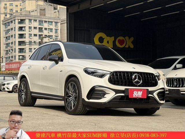BENZ GLC43 4MATIC 2025年 2.0 白 #8928  第2張相片