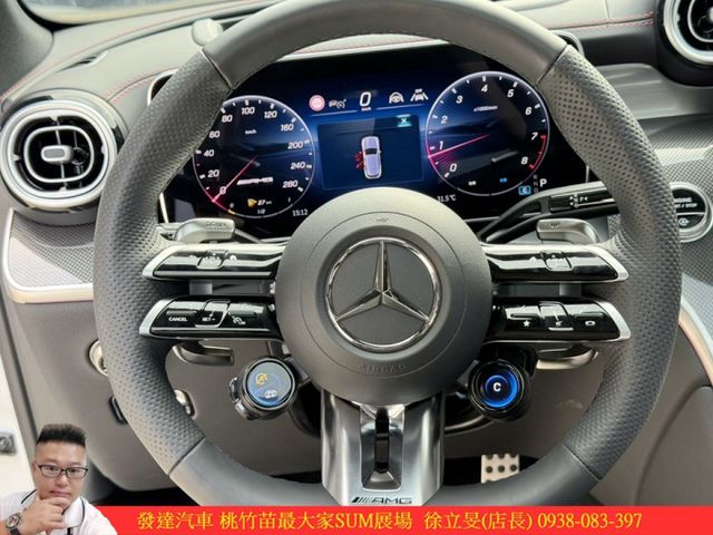 BENZ GLC43 4MATIC 2025年 2.0 白 #8928  第11張相片