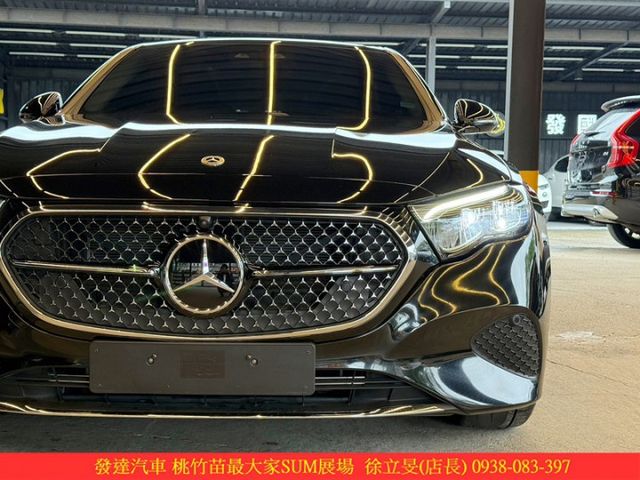 ..BENZ E200 油電 2024年1 2.0 黑 #3590 SUM  第3張相片