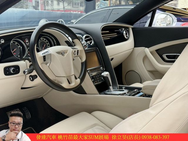 賓利 CONTINENTAL GT 2013年 6.0 銀 9585  第5張相片