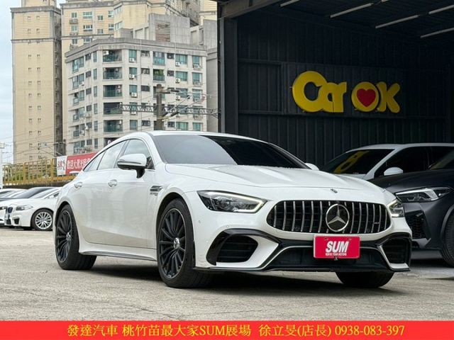 BENZ AMG GT 63S 4MATIC+ 2020年10月 4.0 白 9792  第2張相片