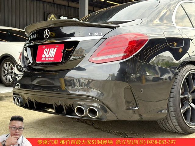 BENZ C200 2017年11月 2.0 黑 6080 順  第19張相片