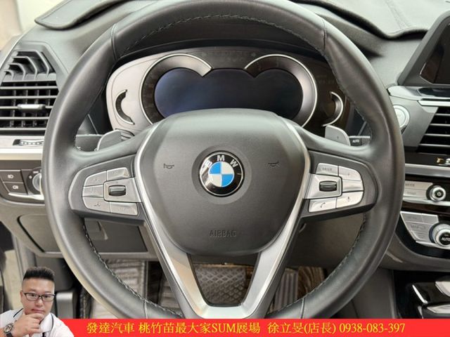 BMW X3 20I 2019年 2.0 黑 6576 順  第9張相片