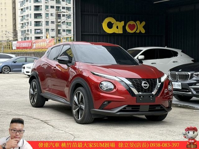日產 JUKE 2022年 1.0 深紅 2078  第2張相片