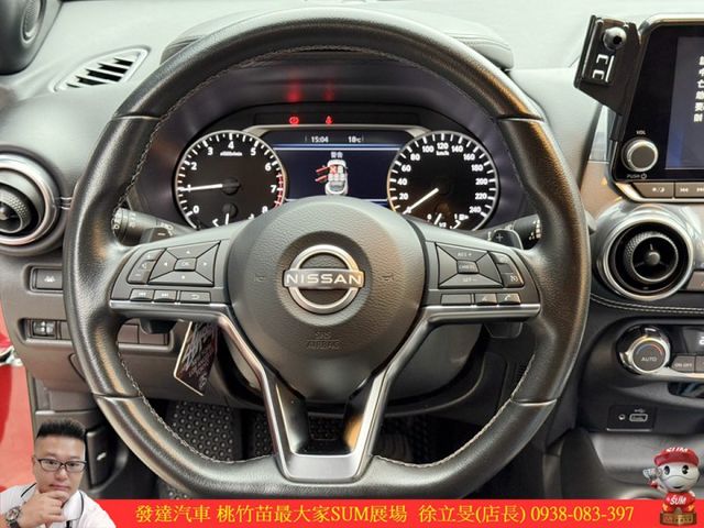 日產 JUKE 2022年 1.0 深紅 2078  第9張相片